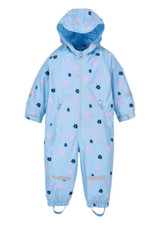 Mädchen Regenoverall Matschanzug Overall Buddelanzug Einteiler Gr. 110 / 116 NEU