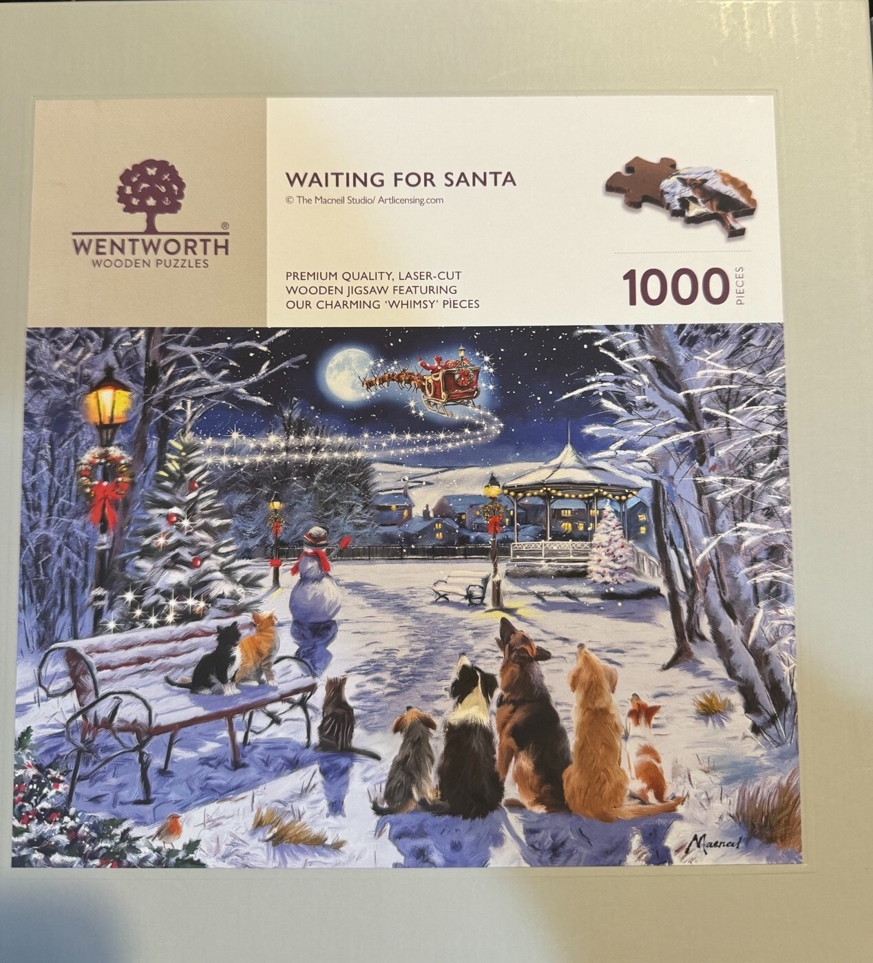 Wentworth Wooden Jigsaw Puzzle 1000 Piece 3 pack