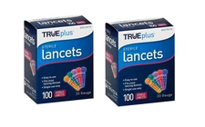 Trueplus Sterile Lancets, 33 Gauge, 200 Count