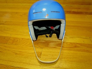 Poc Skull X Helmet White Size Small Ski Race W Chin Guard Ebay