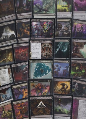 Magic The Gathering Single Uncommon Black Non-Foil Non-Creature Spell Cards