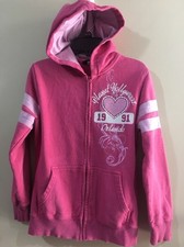 Ladies Size Extra Small Planet Hollywood Full Zip Sweatshirt With Hood