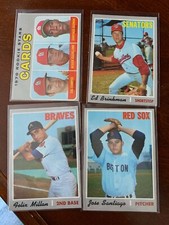 1970 Topps Baseball Card Singles - Complete Your Set - Pick A  Card (501 - 720)