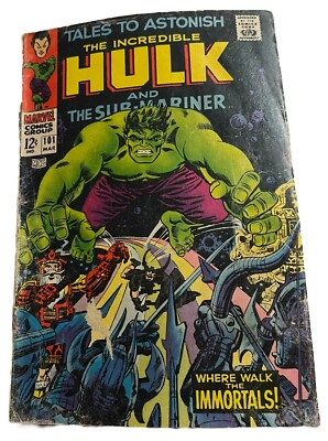 TALES TO ASTONISH - THE INCREDIBLE HULK #101 Comic