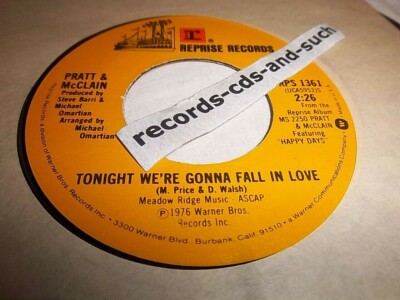 PRATT & McCLAIN-DEVIL WITH A BLUE DRESS/TONIGHT WE'RE GONNA FALL IN LOVE NM  45 | eBay