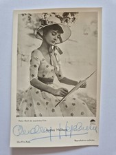 Audrey Hepburn Ufa original Signatur