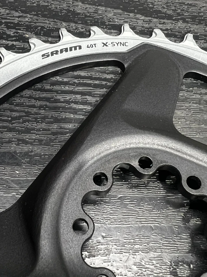 SRAM X-Sync Road Direct Mount Chainring for RED/Force - 40t 12-S 8-Bolt Gray - Image 3 of 4