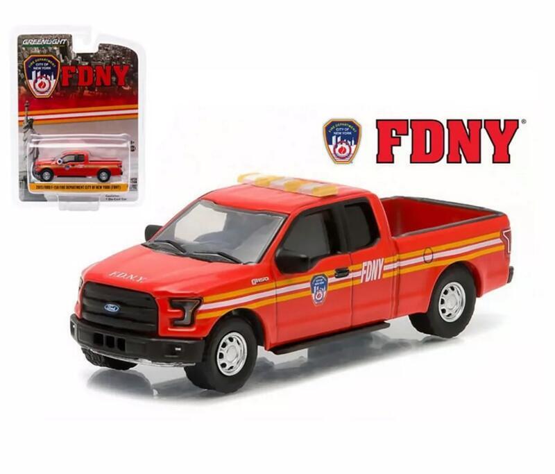 Greenlight 1:64  Chevy Suburban - FDNY Fire Department Car Model Collection