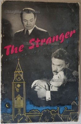 The Stranger · Book of the Film · 1946 · Vintage Book · Orson Welles