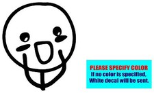 Blushing Internet Meme Vinyl decal sticker Car Truck Window Laptop Die Cut 6"