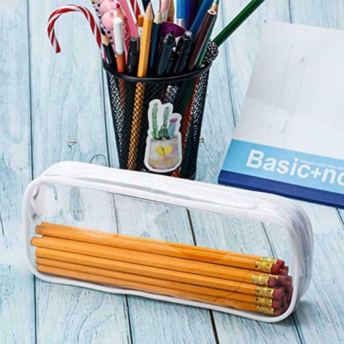 Large Capacity Pencil Case Pen Bag Pouch Holder For Student Case Storage H1E9 - Foto 6 di 14