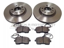 CITROEN C6 2.2 2.7 3.0 HDi 2.9 2006-2010 FRONT 2 BRAKE DISCS AND PADS SET NEW