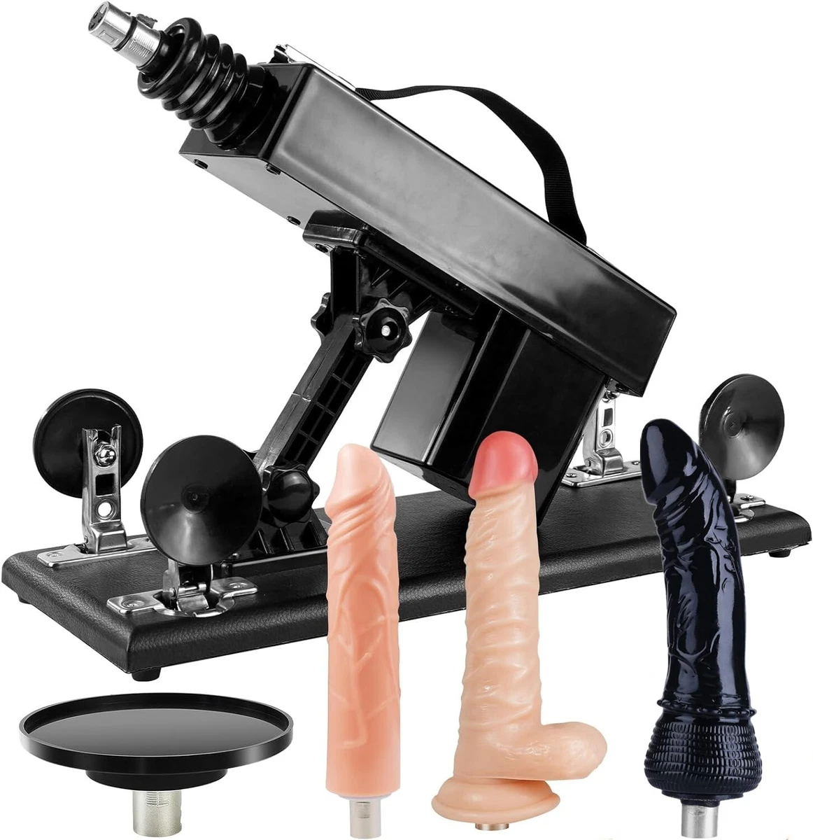 Thrusting Automatic Dildo Machine for Women Men Adult Devices with 4  Attachments | eBay