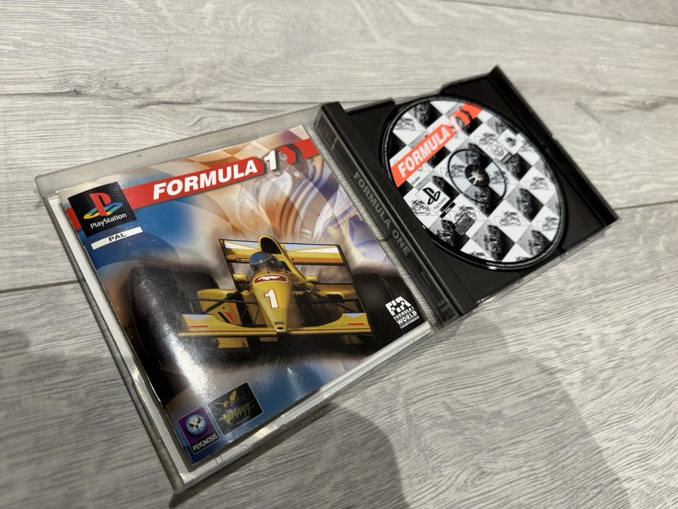 Formula 1 (Sony Playstation 1 Game, 1998) PAL Complete With Manual Ps1 eBay