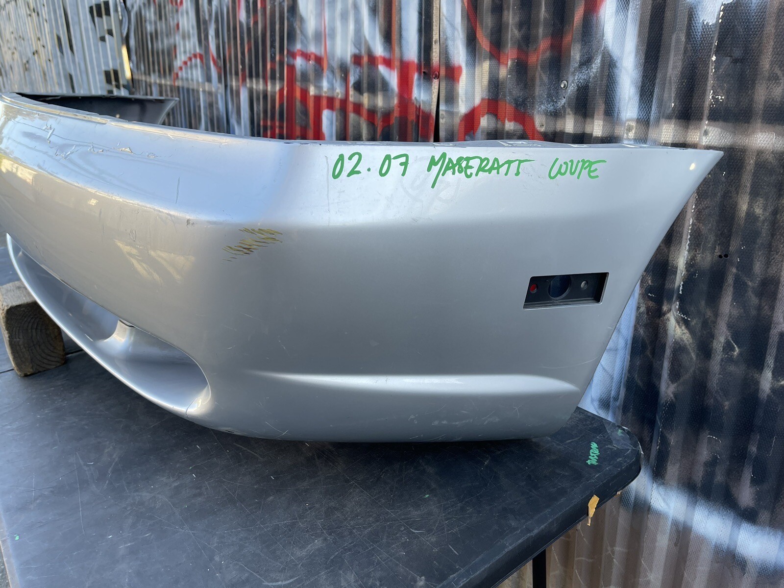 2002 2003 2004 2005 2006 2007 Maserati Spyder Rear Bumper Cover OEM