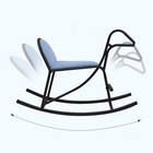 Rocking Horse Children Metal Horse Toy Kids Montessori Rocker Toys Baby Swing — photo 3