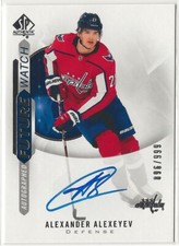 2020-21 SP Authentic Future Watch Auto Rookie #190 Alexander Alexeyev 896/999