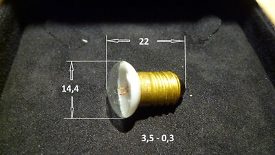 Blechspielzeug, Enigma, Glühbirne 3,5V 0,3W 