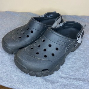 off road crocs black