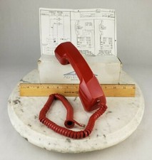 Allen Tel GBK6M-47 Fire Engine Red Handset Novelty Batman Phone Cord Vintage
