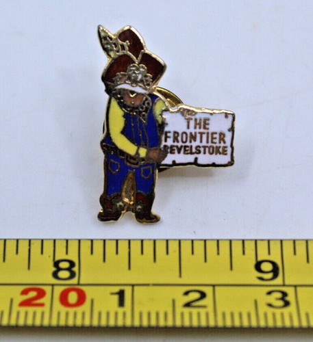 The Frontier Revelstoke BC Canada Man Collectible Pin Pinback Souvenir Vintage - Picture 6 of 12