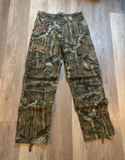 Vintage Mossy Oak Break Up Camo Cargo Pants Men s 30x30 Hunting Outdoor