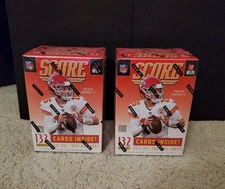 2021 Score NFL Football Cards Factory Sealed 11 Pack Blaster Box Lot Of 2