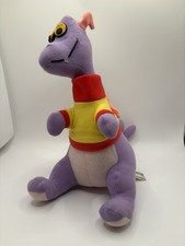 Walt Disney Productions Vintage Figment Purple Dinosaur Plush Vintage 1982 11"
