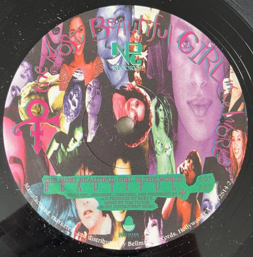 Prince – The Most Beautiful Girl In The World 12" (VG+) [1st US Press] H
