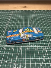 Vintage 1950 Japanese Tin Wind Up Toy Race Car