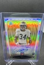 2014 Bowman - Rookie Chrome Refractor Autograph George Atkinson III #72 (AU, RC)