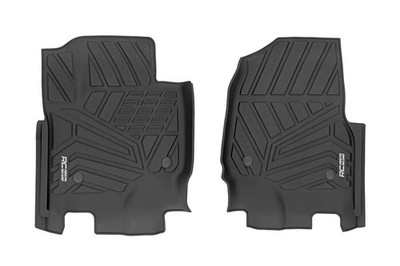 Rough Country Front Flex-Fit Floor Mats for 2017-2026 Ford F-250/F-350 - FF-5171