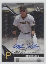 2021 Bowman Platinum Top Prospects Ice Pattern 6/50 Mason Martin Auto 1p5