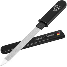 - Brand Quality Double Sided Fine  Coarse Sapphire Metal Pocket Nail File 1