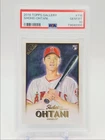SHOHEI OHTANI 2018 TOPPS GALLERY ROOKIE BASEBALL ANGELS #116 RC PSA 10 Q1496
