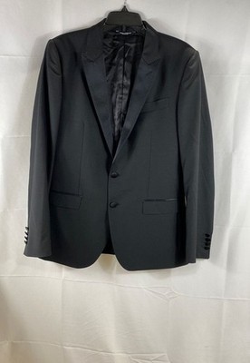 Dolce & Gabbana Men's Black Martini Tailored Blazer Jacket Italy Sz 36