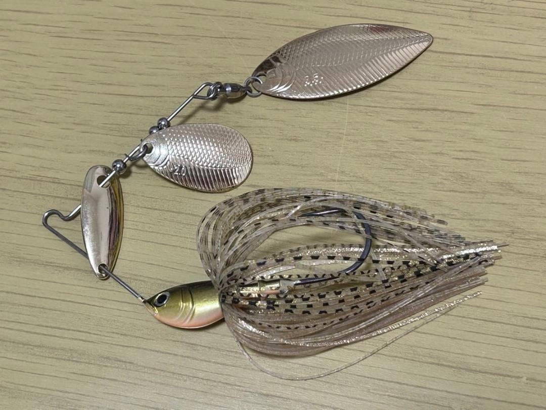 Spinnerbait Silver Gold - Image 2