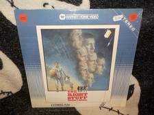 The Right Stuff Laserdisc LD Scott Glenn Ed Harris Fred Ward Free Ship $50