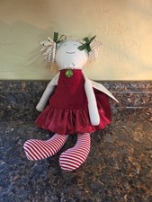 Vintage Woof & Poof Christmas Doll 14" Tall Made In The USA