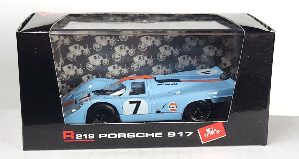Brumm R219 Porsche 917 Gulf blue #7 READ 1/43 | eBay