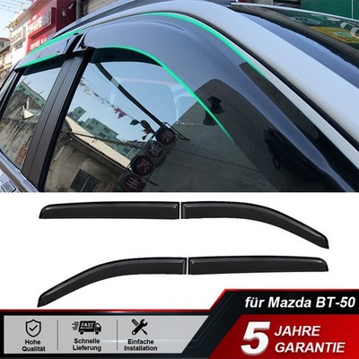 Regenabweiser Windabweiser Regenschutz für Mazda BT-50 Doppelkabine 2012-2020 