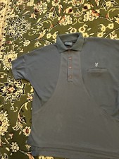 Vintage Playboy Polo Shirt L Gray