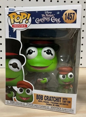 Funko Pop! #1457 Bob Cratchit Tiny Tim  The Muppet Christmas Carol New NIB MIB
