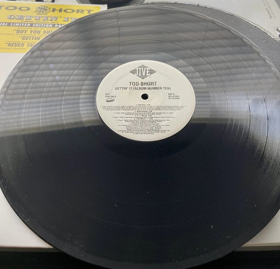 Too Short – Gettin' It (Album # 10) OG 1996 Press 2XLP PROMO in OG Cover VG+/VG Foto 2 de 4