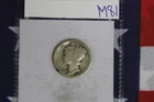 1921 Silver Mercury Dime - About Good-Good Condition (M81)