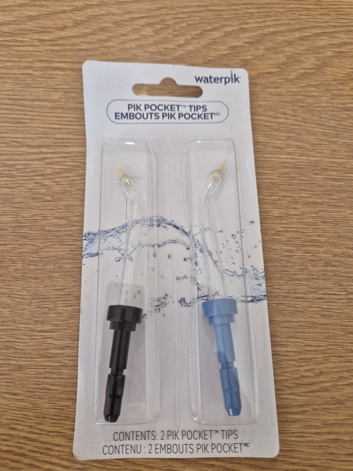 Waterpik Pik Pocket Tips 2 Pack