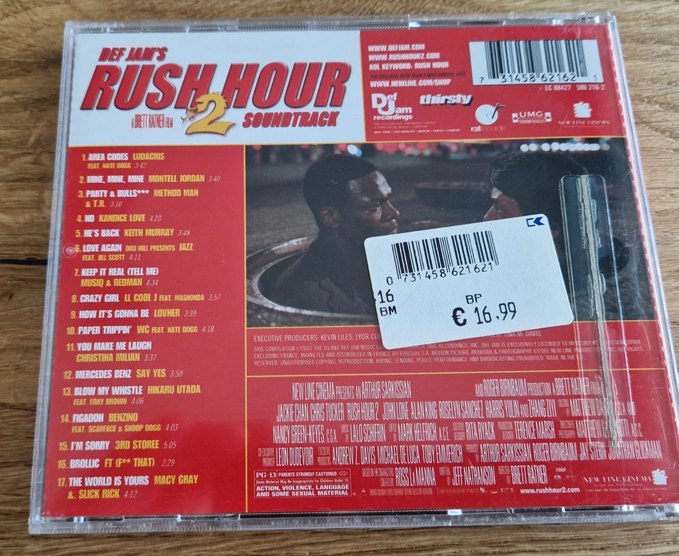 Rush Hour 2 Original Soundtrack CD 2001 - Bild 2 von 3