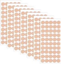 300pcs Earring Support Patches, Silicone Heavy 12.2x5.6cm, Brown, Free Shipping