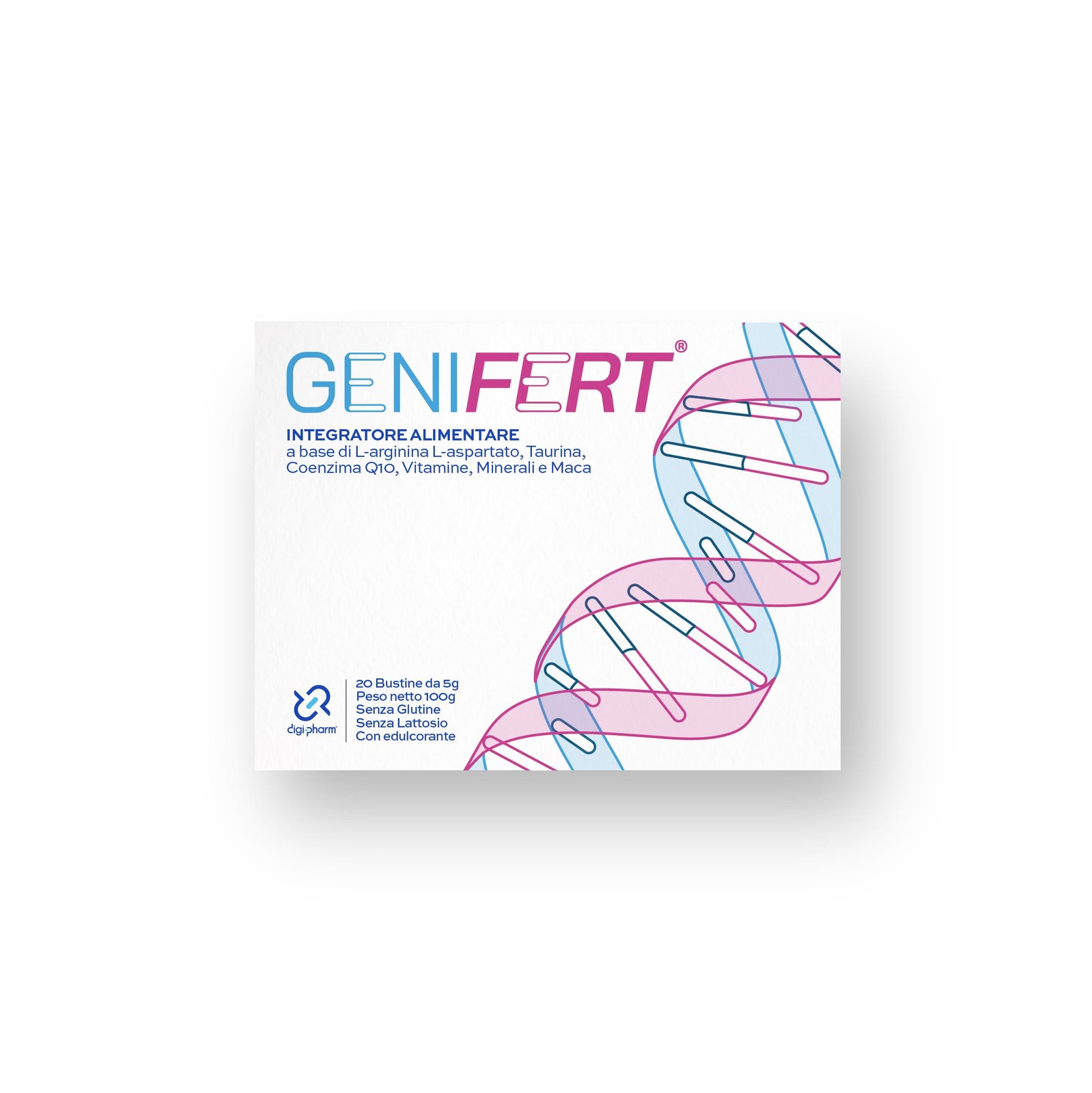 Genifert Integratore Fertilità Maschile 20 Bustine: Arginina e Maca