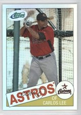 2007 eTopps 107/699 Carlos Lee #36 d4y